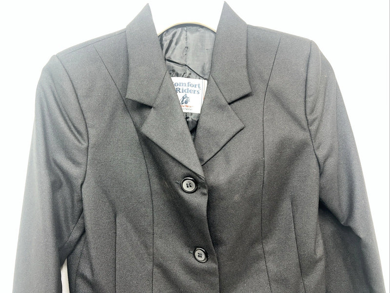 New Children’s Black Comfort Riders Show Jacket 16 #23-31001 II-605