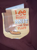 New Vintage Red Lee Polyester Pants #2004061 NN-158