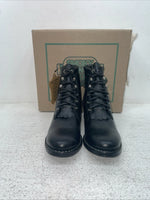 New Youth Black Lace Up Smoky Mountain Cowboy Boots. 3009 Y 4. 22-93