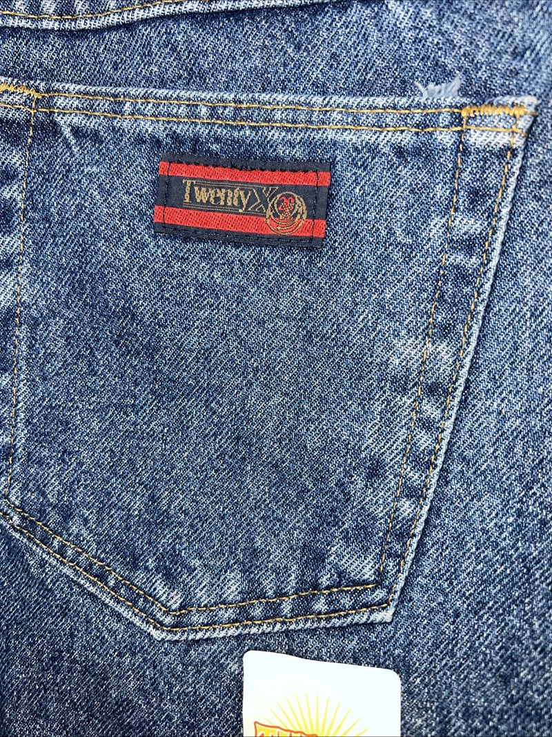New Womens Low Rise 20x Tulsa Slim Fit Denim Jeans. 9/10x34 I-13  
