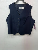 New Men’s Navy Dickson Jenkins Suit Vest 40 #7050 WW-66