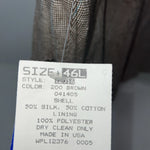 New Men’s Pioneer Wear Brown Suit Jacket 46L #12016 HH-608