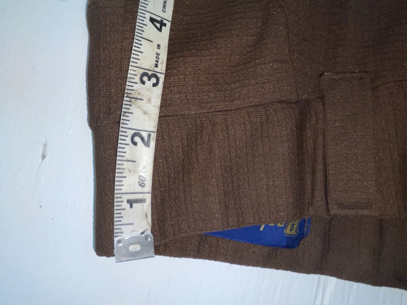 New Vintage Brown Panhandle Slim Polyester Pants #8122 SS-99