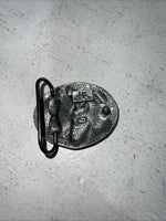 New Children’s Western Express Horse Head Red Belt Buckle. S-15 F-3