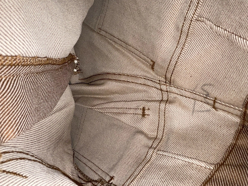 New Vintage Brown Karman Polyester Pants XX-64