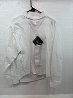 New Riders Mark White Long Sleeve Button Up English Shirt Size 40 DD-6