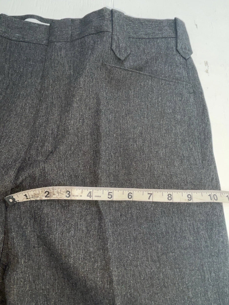 New Vintage Gray Circle S Polyester Pants #CP4776 SS-23
