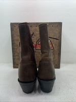 New Men’s Brown Lace Up Laredo Cowboy Boots. 1233 9.5 9 1/2 E E. 4-39