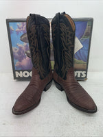 New Men’s Brown Nocona Cowboy Boots. 3526 7.5 7 1/2 E E. 1-73