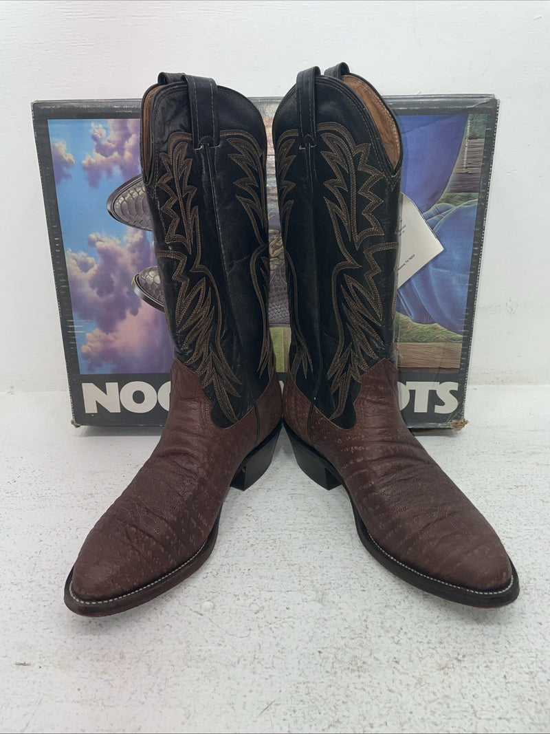New Men’s Brown Nocona Cowboy Boots. 3526 7.5 7 1/2 E E. 1-73