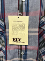 New Men’s ELY Cattleman Multicolor Plaid Short Sleeve Pearl Snap 16.5 Large Q-30