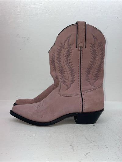 New Women’s Pink Texas Brand Cowboy Boots. L 9303 7.5 7 1/2 M. 16-43