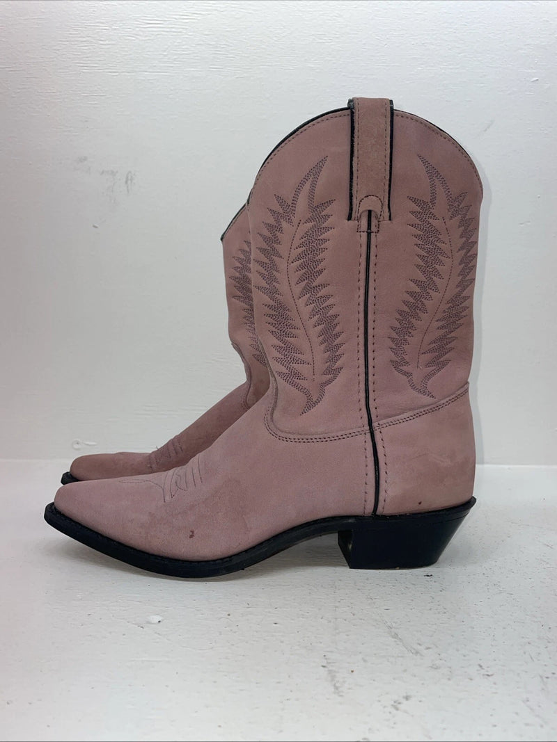 New Women’s Pink Texas Brand Cowboy Boots. L 9303 7.5 7 1/2 M. 16-43