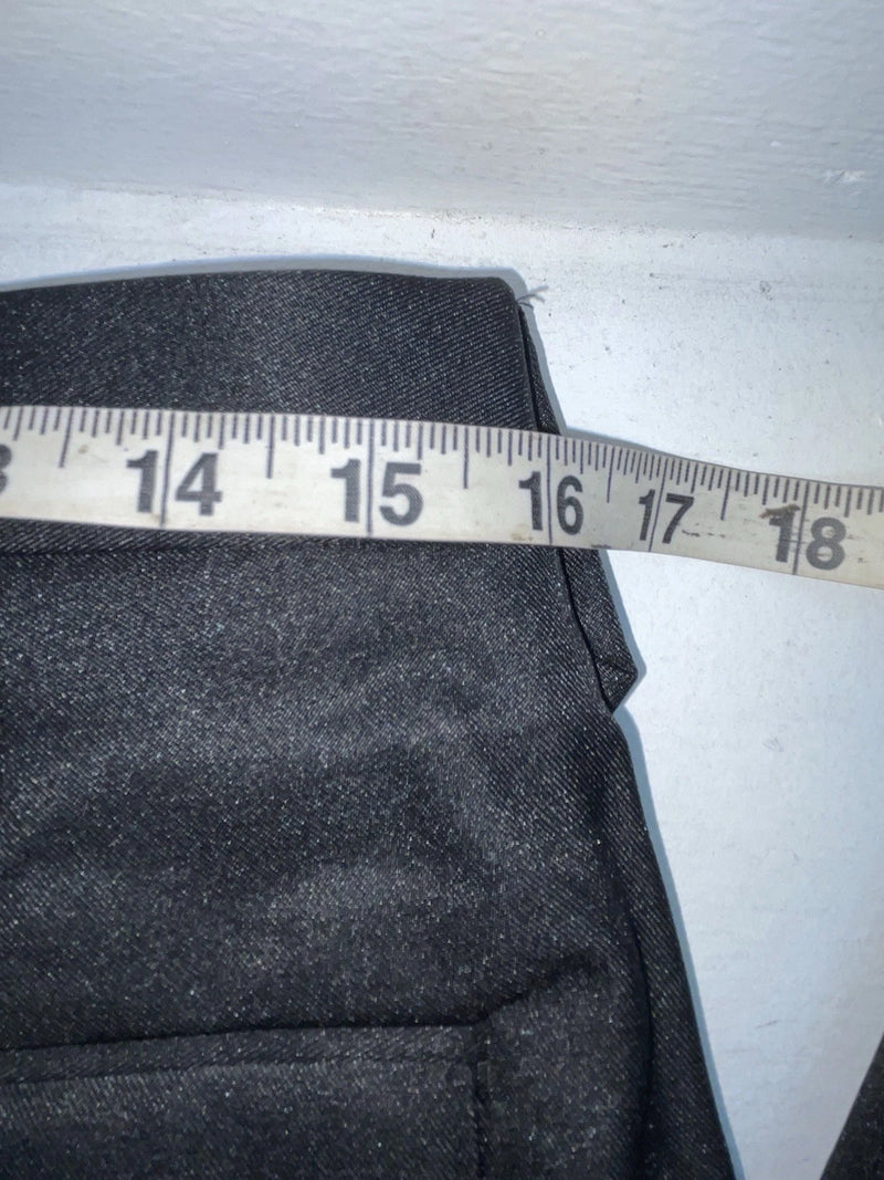 New Vintage Black Circle S Polyester Pants #CP4793 OO-99