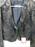 New Women’s Whitman Gold Long Sleeve Show Jacket Large #1717 UU-47