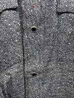 New Men’s Tem Tex Blue Jean Long Sleeve Pearl Snap 15 Medium AA-74