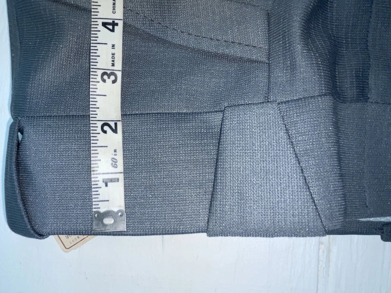 New Vintage Gray Circle S Polyester Pants #0142 XX-102