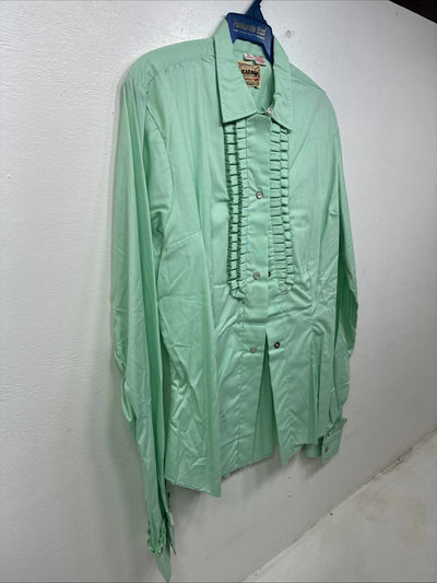 New Women’s Hartman Green Long Sleeve Pearl Small Size 38 TT-132