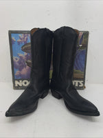 New Men’s Black Nocona Cowboy Boots. 3401 8.5 8 1/2 D. 2-49