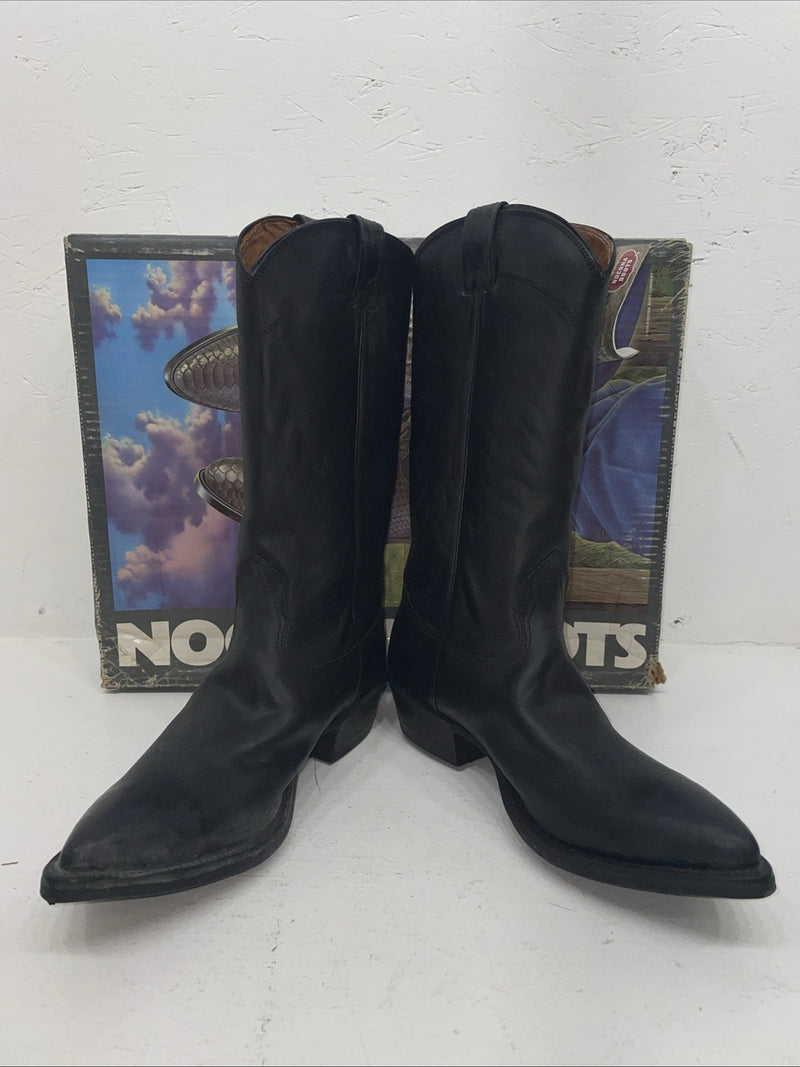 New Men’s Black Nocona Cowboy Boots. 3401 8.5 8 1/2 D. 2-49