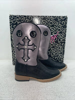 New Children’s Purple Blazin Roxx Cowboy Boots. 4451201 13.5 13 1/2. 23-57