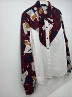 New Women’s Cowboy Threads Multicolor Long Sleeve Button Up XL II-44