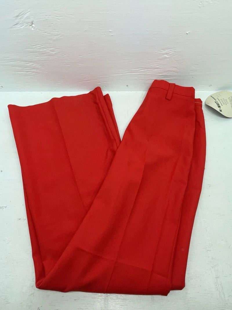 New Vintage Red Quicksilver Polyester Pants #2662 ZZ-43