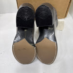 NEW Bronco brand Western Boots, Grey With Blue Tops, Men Size 5D.  #1-10