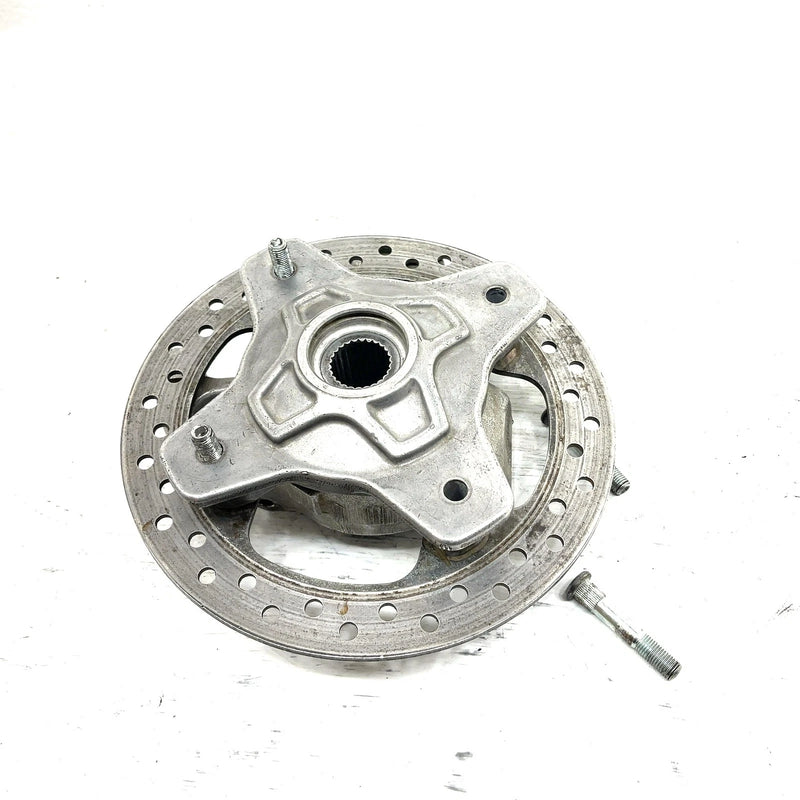 12 Polaris Sportsman 550 OEM Left Steering Knuckle/Hub Assembly 5143613 AP238