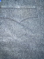New Vintage Gray Circle S Polyester Pants #CP4776 XX-73