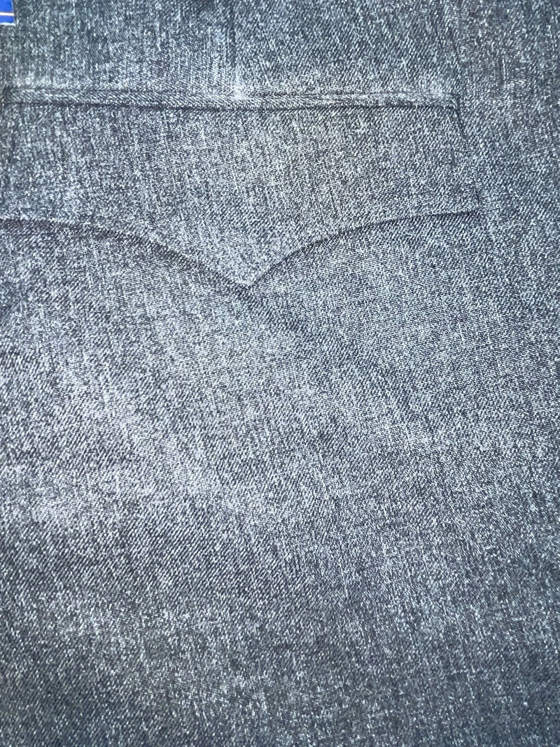 New Vintage Gray Circle S Polyester Pants #CP4776 XX-73