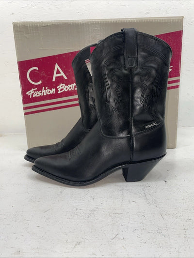New Women’s Black Capezio Cowboy Boots. L 290 7 M. 17-24