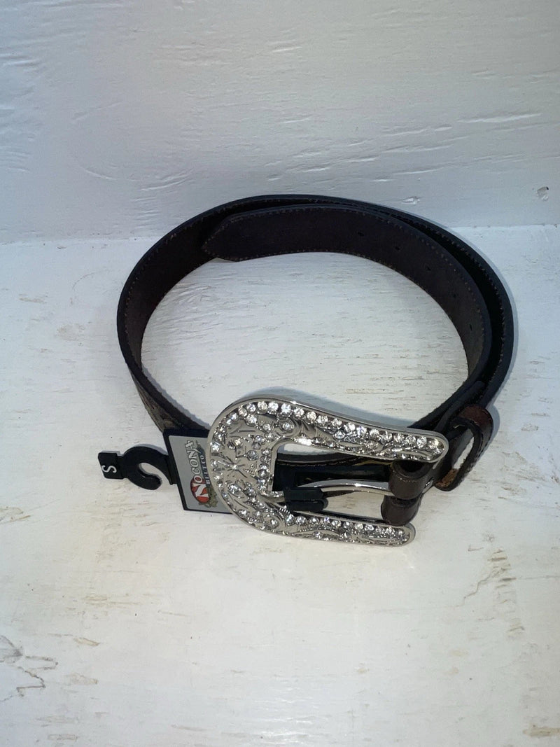 New Brown Genuine Leather Nocona Western S Belt #N3412302 Z-116