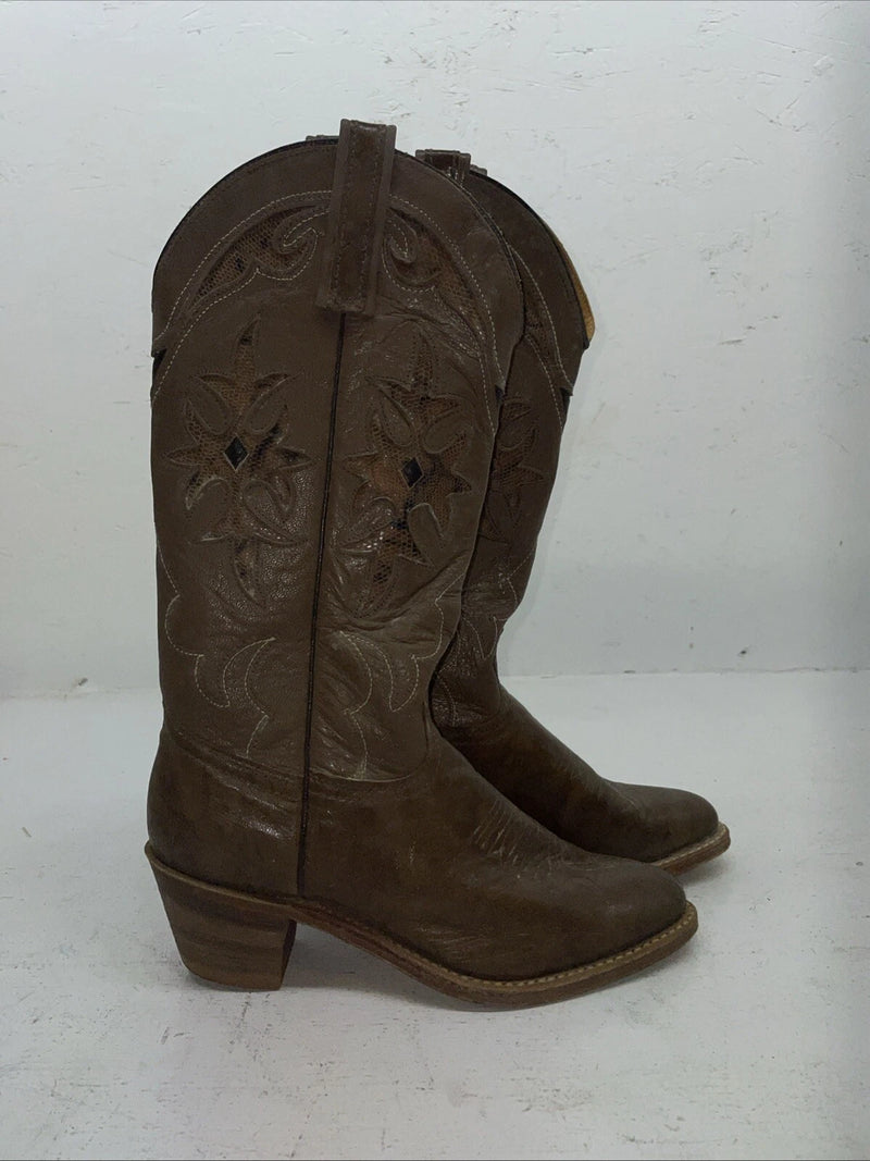 New Women’s Brown Capezio Cowboy Boots. L 801 7 M. 18-117