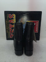 New Men’s Black Lace Up Texas Brand Cowboy Boots. 8850 9 D. 4-91