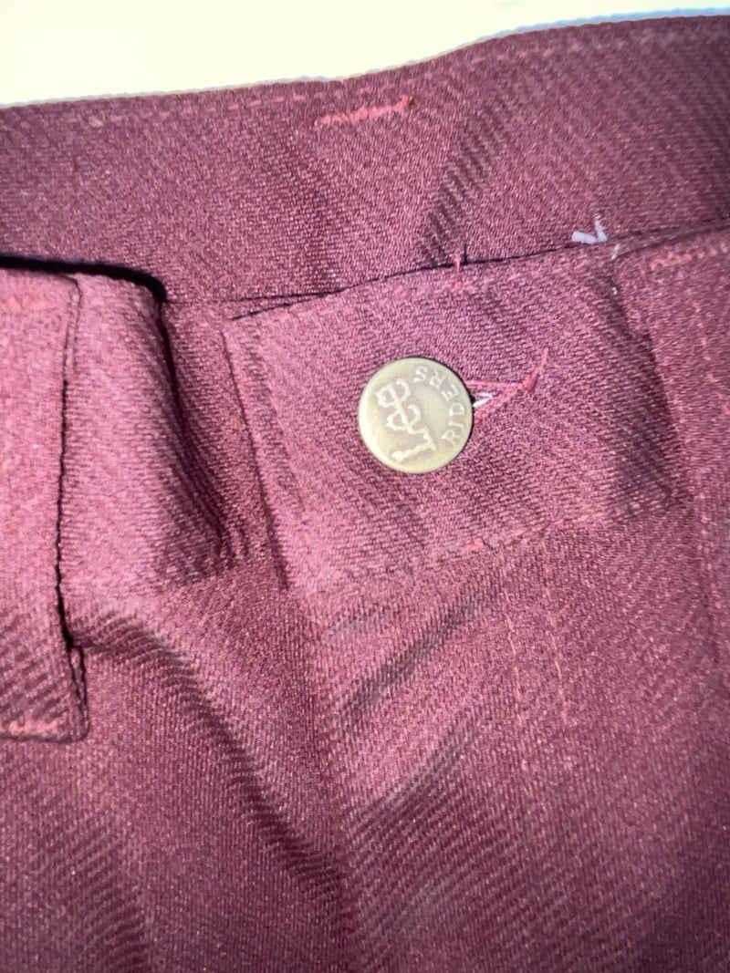 New Vintage Red Lee Polyester Pants #2004061 3A-85