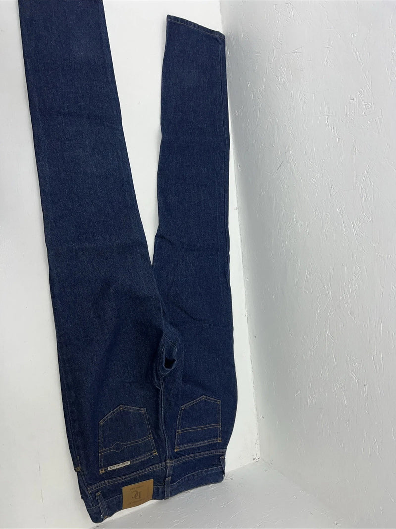 New Woman’s Diamond Cut Regular Fit High Rise Denim Jeans. 7/8x34 M-16