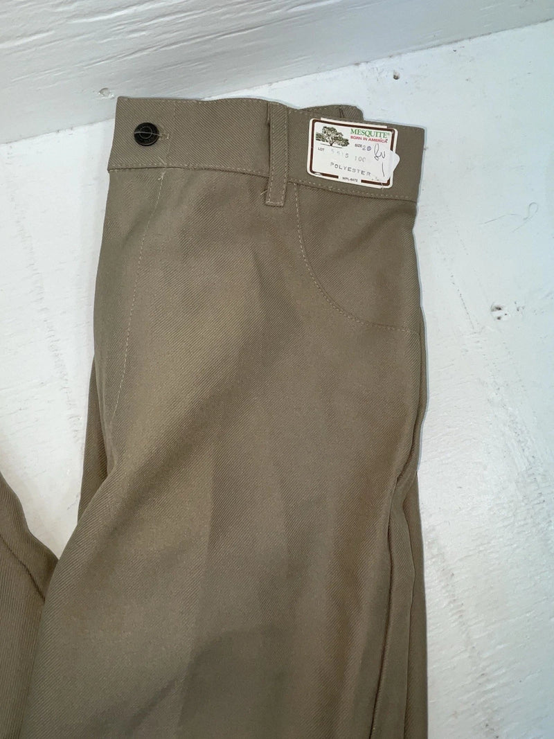 New Vintage Brown Mesquite Polyester Pants #5515 VV-117