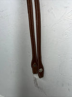 New Cowboy Pro Brown Leather 5/8” X 84” Split Reins #107AL W-6
