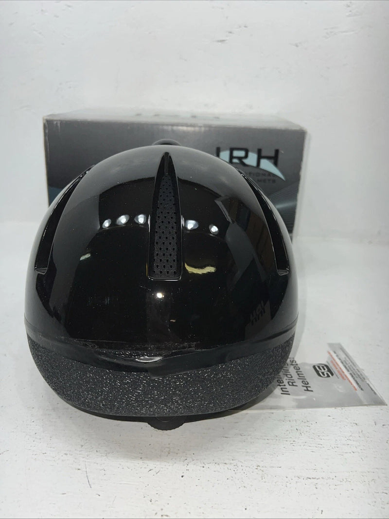 New Women’s Black IRH English Riding Helmet. 108717 Large. 12-103