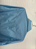 New Men’s Champion Western Blue Embroidered Long Sleeve Pearl Snap 16 Large Q-90