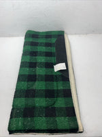 New Green Plaid Wool Saddle Pad 31x31 #9612 Pad-2