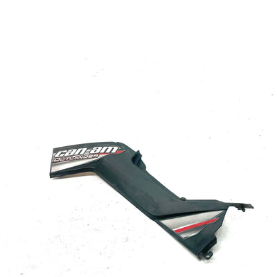 07-08 Can-Am Outlander 650 4x4 XT HO EFI OEM Left Side Cover 705002947 AB17