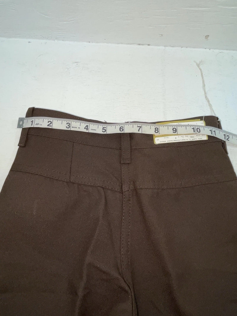 New Vintage Brown Dickson Jenkins Polyester Pants #5991 ZZ-88