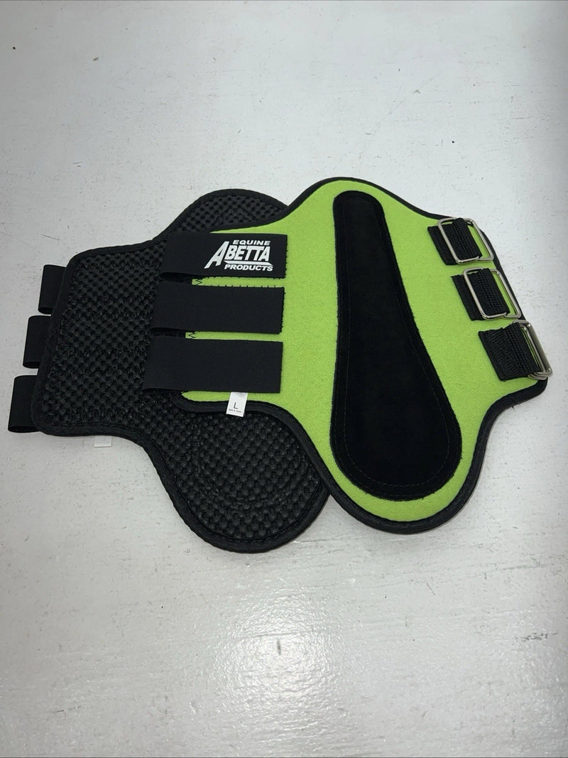 New Green ABetta Front English Splint Boots #42925ASL HH-9