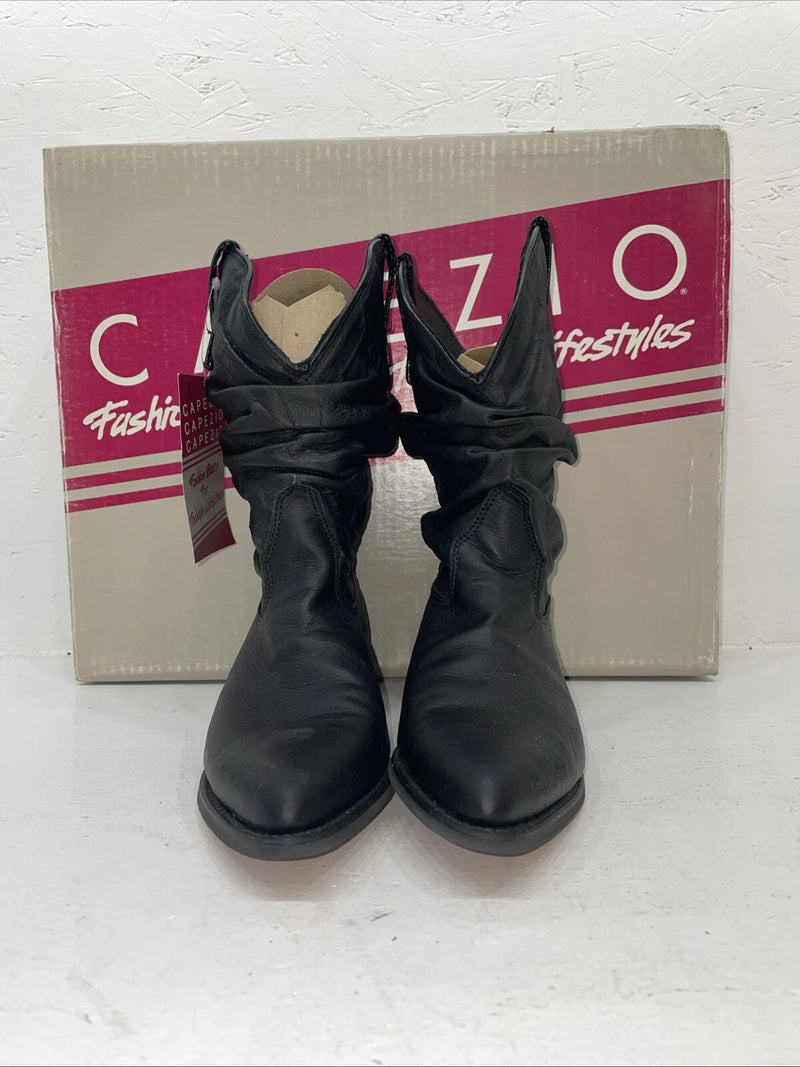 New Women’s Black Capezio Cowboy Boots. L 630 8 M. 16-70 