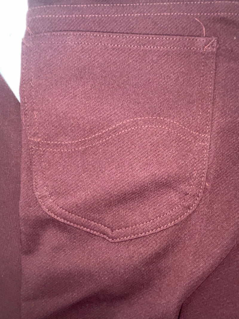 New Vintage Red Lee Polyester Pants #2004061 3A-76