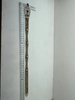 New Leopard Print Genuine Leather Blazin Roxx Bling S Belt #N1330999 Z-51