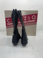New Women’s Black Capezio Cowboy Boots. L 280 7 M. 18-44