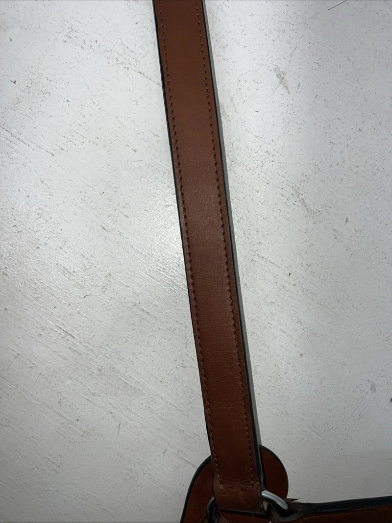 New Light Oil Brown Genuine Leather Breast Collar Y-26